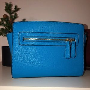 Blue handbag